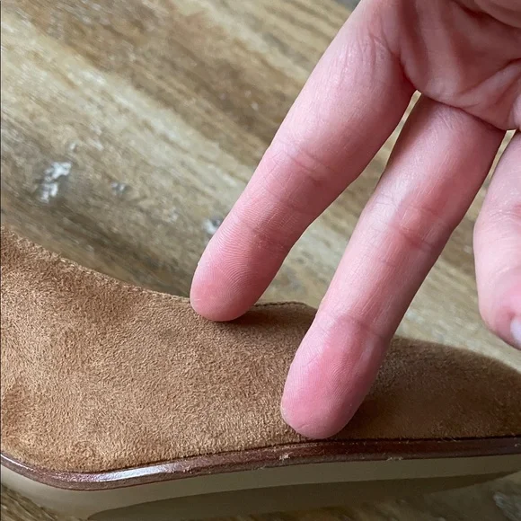 Margaux The Heel in Chesnut Suede - Picture 10 of 14